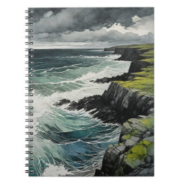 Grüne Küste | Notebook-Journal Notizblock