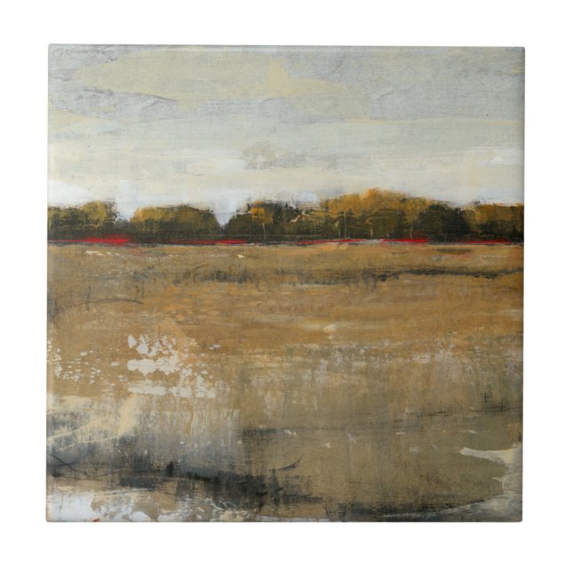 Grüne Landschaft Fliese (Vorderseite)