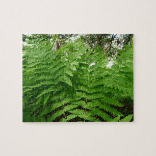 Grüne Landschaft und botanische Landschaften Puzzle