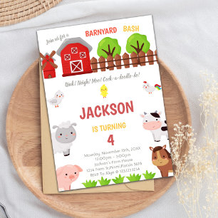 Grüne Landwirtschaft Einladungen zum Geburtstag