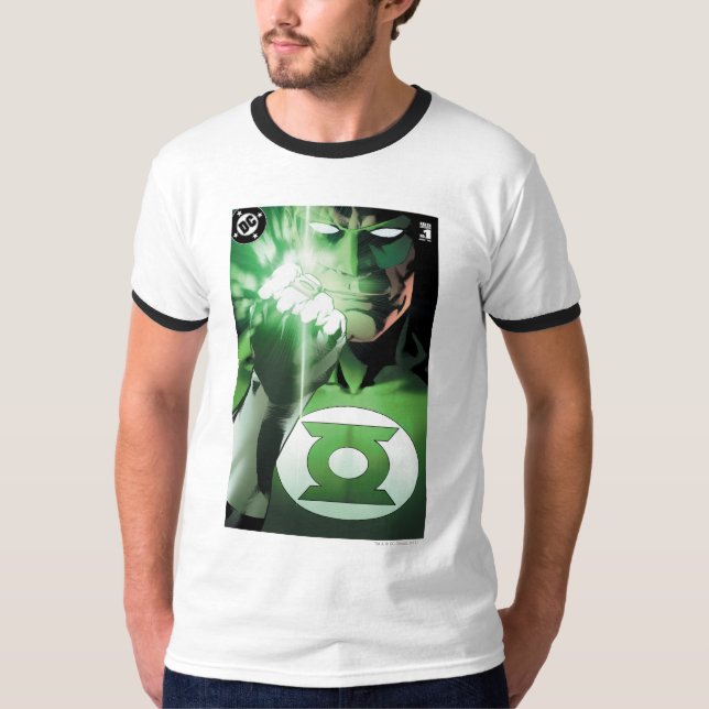 Grüne Lantern nah T-Shirt (Vorderseite)