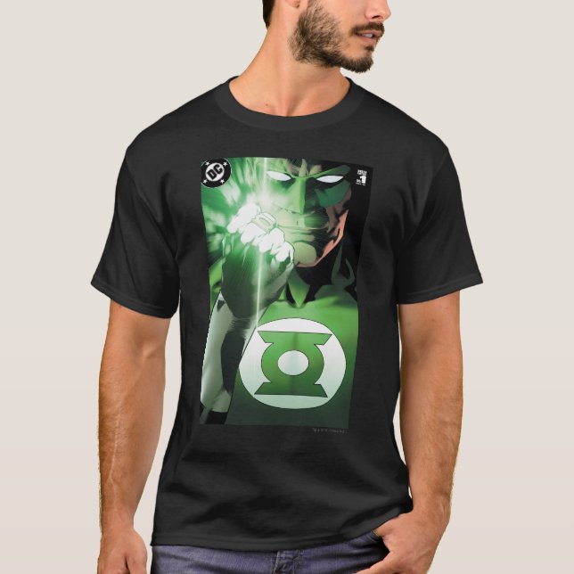 Grüne Lantern nah T-Shirt (Vorderseite)