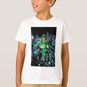 Grüne Lantern Umgeben - Farbe T-Shirt