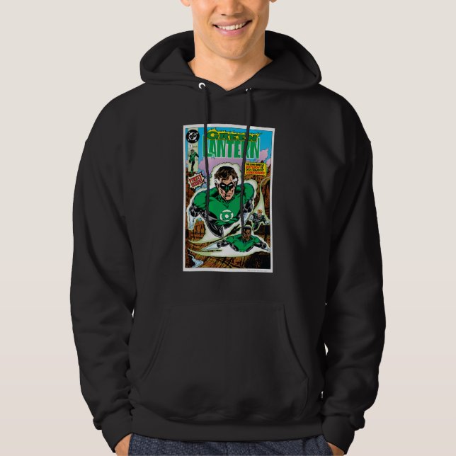 Grüne Lanterns fliegen Hoodie (Vorderseite)