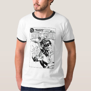 Grüne Laterne - Aktions-Comicabdeckung, Schwarzes T-Shirt