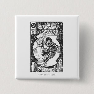 Grüne Laterne - alle sie fängt hier, Schwarzes und Button