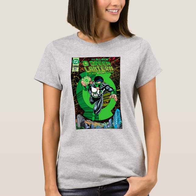 Grüne Laterne - Alles beginnt hier T-Shirt (Vorderseite)