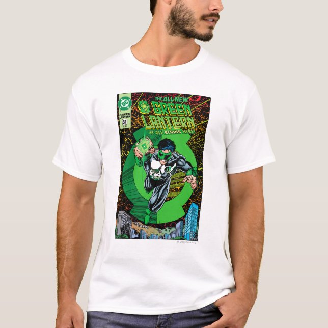 Grüne Laterne - Alles beginnt hier T-Shirt (Vorderseite)