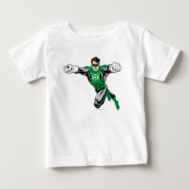 Grüne Laterne - Blick nach vorne Baby T-shirt (Vorderseite)