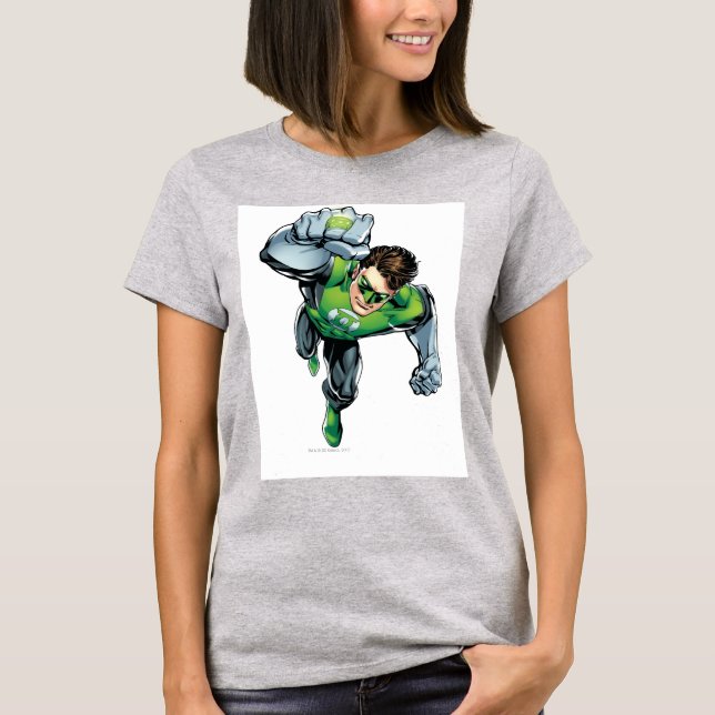 Grüne Laterne - Comic, Armhöhe T-Shirt (Vorderseite)