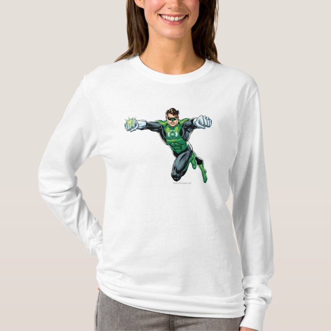 Grüne Laterne - Comic, Blick nach vorne T-Shirt (Vorderseite)