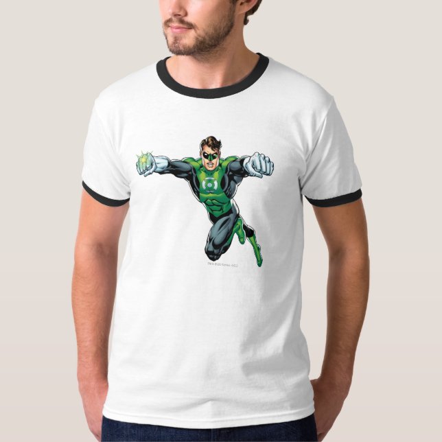Grüne Laterne - Comic, Blick nach vorne T-Shirt (Vorderseite)