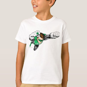 Grüne Laterne - Comic, nach rechts fliegend T-Shirt