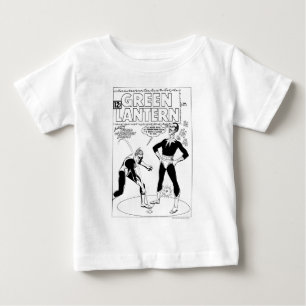 Grüne Laterne entfernt den Ring, Schwarzweiss Baby T-shirt