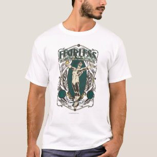 Grüne Laterne - "furchtloses" Plakat T-Shirt