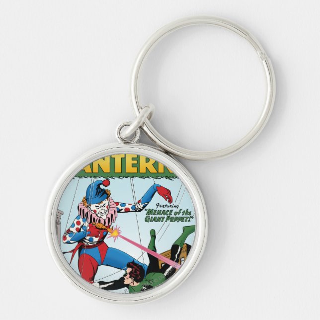 Grüne Laterne gegen Clown Schlüsselanhänger (Vorne)