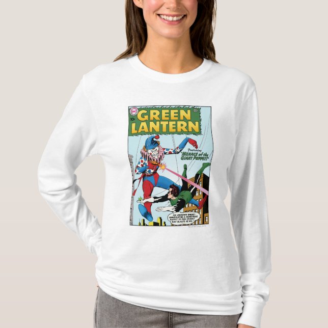 Grüne Laterne gegen Clown T-Shirt (Vorderseite)