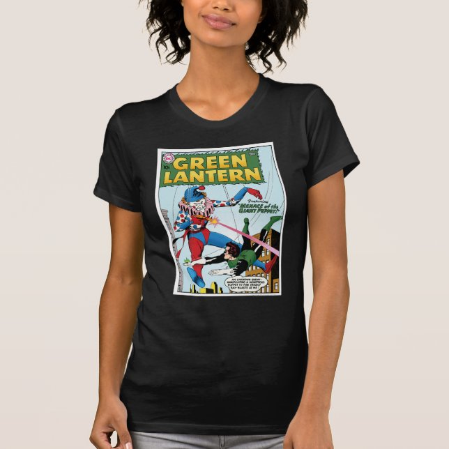 Grüne Laterne gegen Clown T-Shirt (Vorderseite)