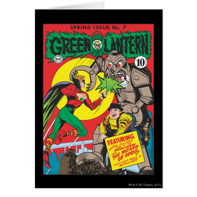 Grüne Laterne gegen den Zauberer der Odds (Vorne)