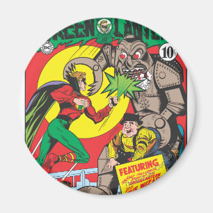 Grüne Laterne gegen den Zauberer der Odds Magnet