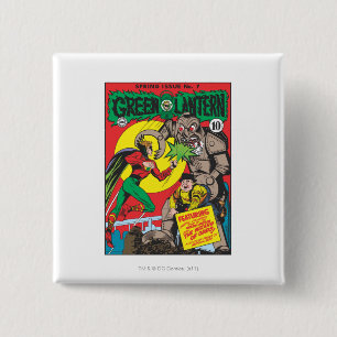 Grüne Laterne gegen den Zauberer von Chancen Button