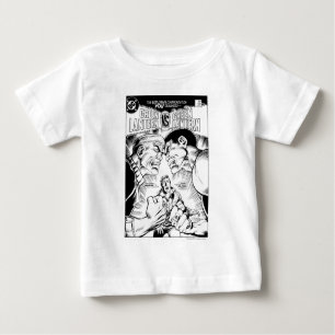 Grüne Laterne gegen Grüne Laterne, Schwarz und Wei Baby T-shirt