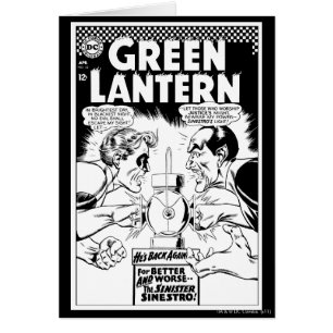 Grüne Laterne gegen Sinestro, Schwarz und Weiß
