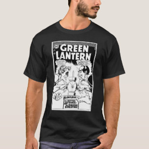 Grüne Laterne gegen Sinestro, Schwarzweiss T-Shirt