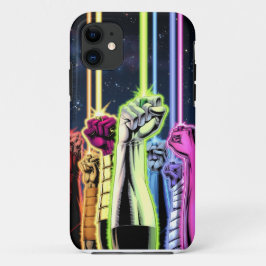 Grüne Laterne - Hände in der Luft Case-Mate iPhone Hülle