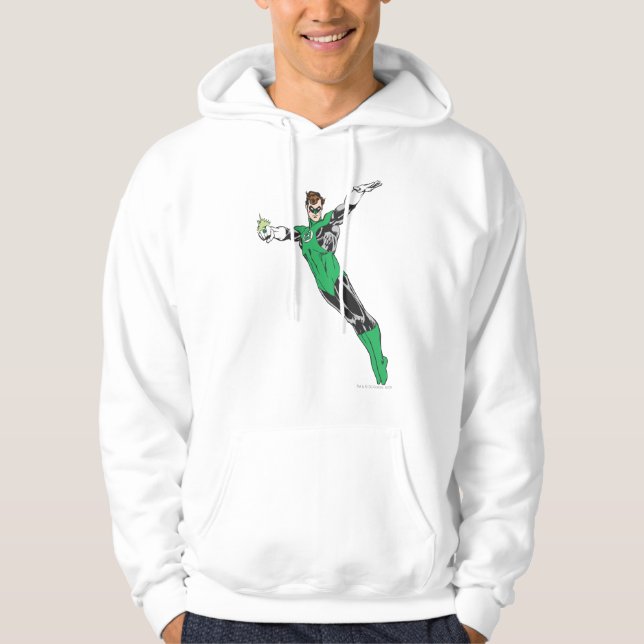 Grüne Laterne Hoodie (Vorderseite)