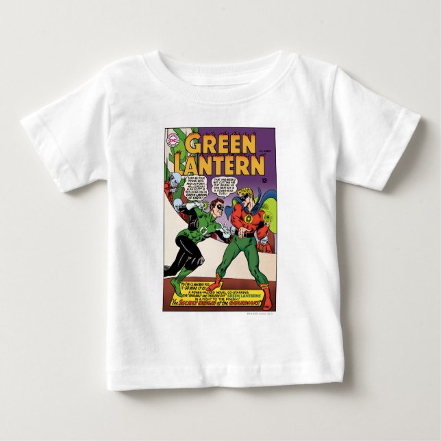 Grüne Laterne im Ring Baby T-shirt (Vorderseite)