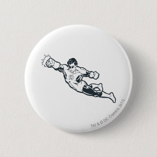 Grüne Laterne locht BW Button