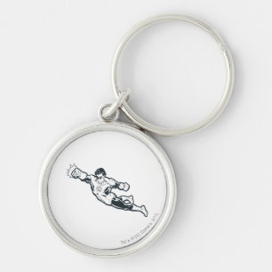 Grüne Laterne locht BW Schlüsselanhänger