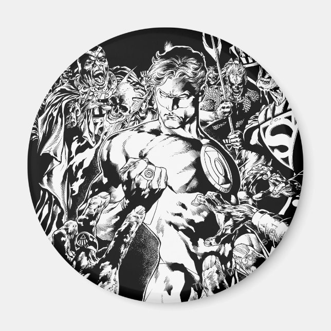 Grüne Laterne Magnet (Vorne)