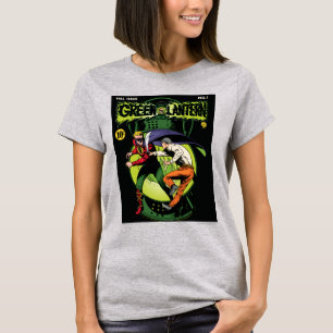 Grüne Laterne mit Kampffläche T-Shirt