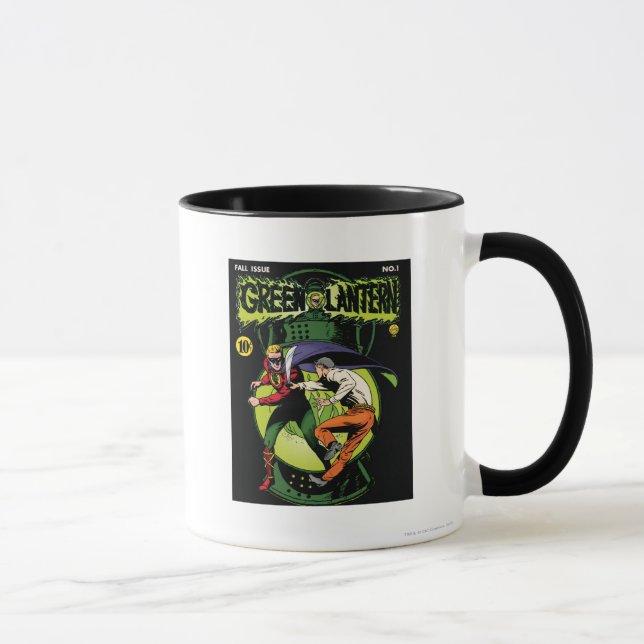 Grüne Laterne mit Kampffläche Tasse (Rechts)
