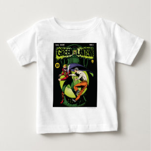Grüne Laterne mit Kap im Kampf Baby T-shirt