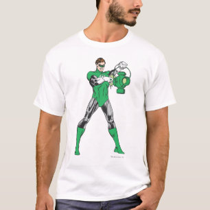 Grüne Laterne mit Laterne T-Shirt
