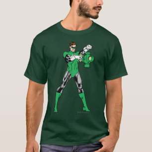 Grüne Laterne mit Laterne T-Shirt