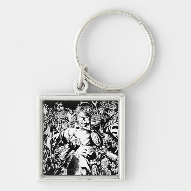 Grüne Laterne Schlüsselanhänger (Vorne)