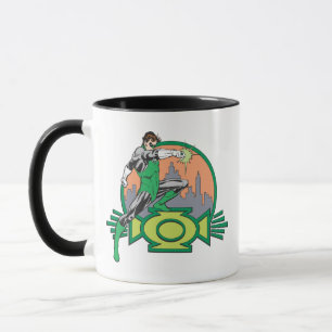 Grüne Laterne Tasse
