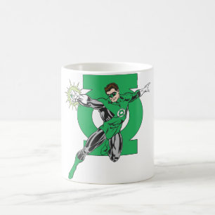 Grüne Laterne u. Symbol Tasse
