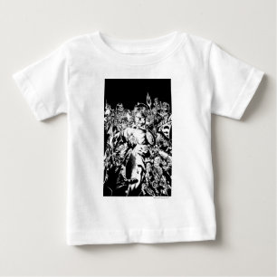 Grüne Laterne umgeben Baby T-shirt