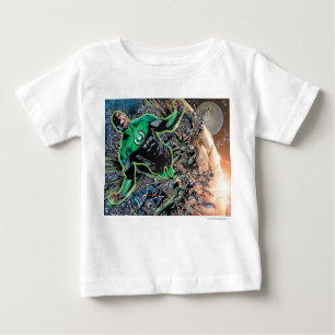 Grüne Laterne und Mond Baby T-shirt