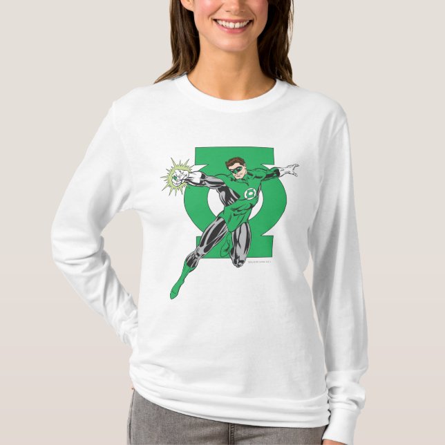 Grüne Laterne und Symbol T-Shirt (Vorderseite)