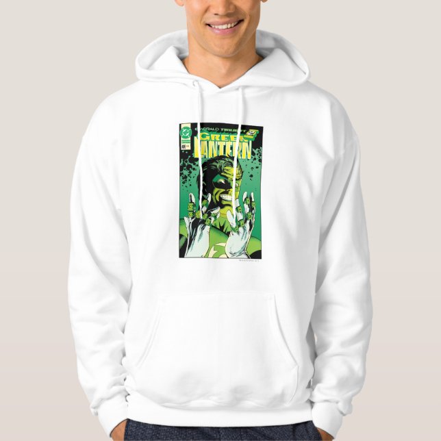 Grüne Laterne - Viele Ringe Hoodie (Vorderseite)