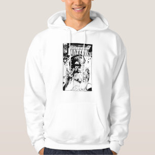 Grüne Laterne - viele Ringe, Schwarzweiss Hoodie