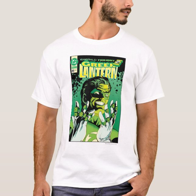 Grüne Laterne - Viele Ringe T-Shirt (Vorderseite)