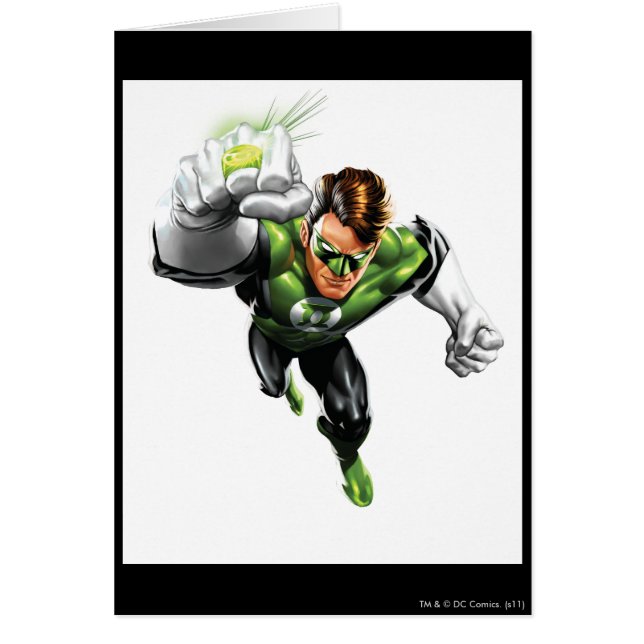 Grüne Laterne - Vollausgerendert, Armauflage (Vorne)