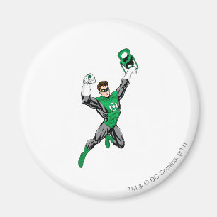 Grüne Laterne - völlig übertragen, mit Laterne Magnet